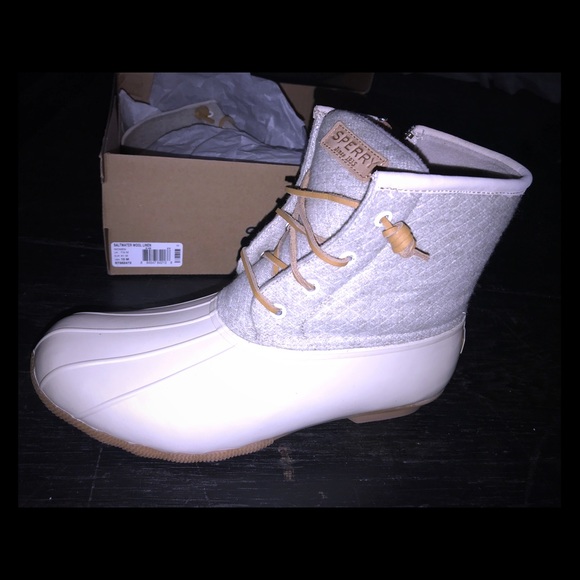 sperry women's saltwater wool duck boots